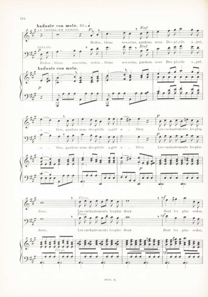 Armide : tragédie lyrique de Quinault ... / Gluck ; partition piano et chant réduite et annotée par F.-A. Gevaert