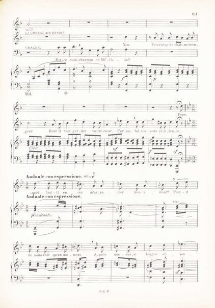 Armide : tragédie lyrique de Quinault ... / Gluck ; partition piano et chant réduite et annotée par F.-A. Gevaert