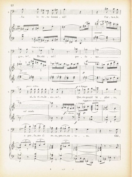 Andrea Chénier : dramma di ambiente storico in quattro quadri / di Luigi Illica ; \musica di! Umberto Giordano ; riduzione per canto e pianoforte di Amintore Galli