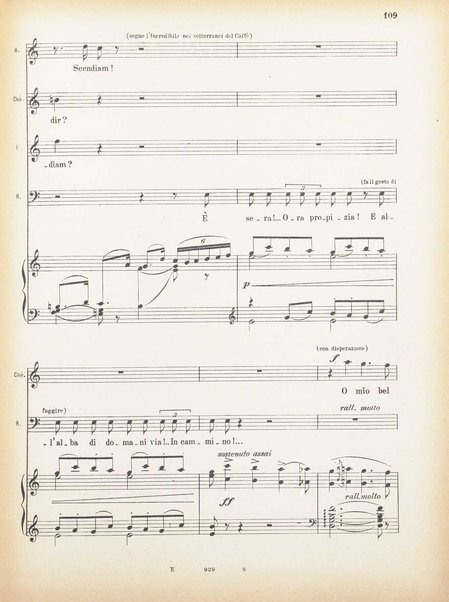 Andrea Chénier : dramma di ambiente storico in quattro quadri / di Luigi Illica ; \musica di! Umberto Giordano ; riduzione per canto e pianoforte di Amintore Galli