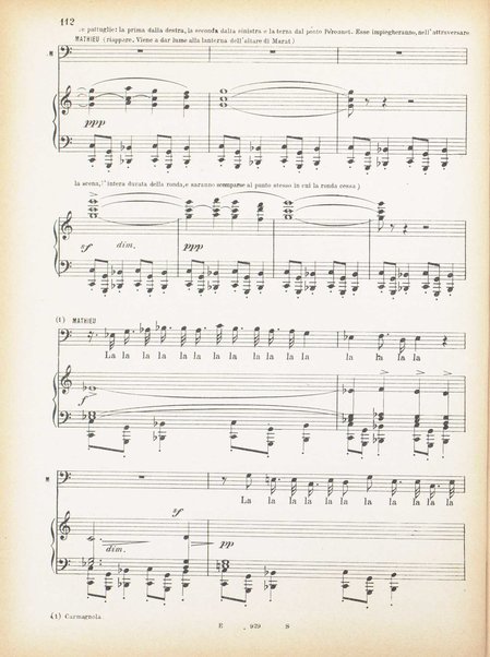 Andrea Chénier : dramma di ambiente storico in quattro quadri / di Luigi Illica ; \musica di! Umberto Giordano ; riduzione per canto e pianoforte di Amintore Galli