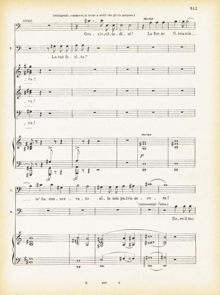 Andrea Chénier : dramma di ambiente storico in quattro quadri / di Luigi Illica ; \musica di! Umberto Giordano ; riduzione per canto e pianoforte di Amintore Galli