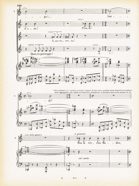 Andrea Chénier : dramma di ambiente storico in quattro quadri / di Luigi Illica ; \musica di! Umberto Giordano ; riduzione per canto e pianoforte di Amintore Galli