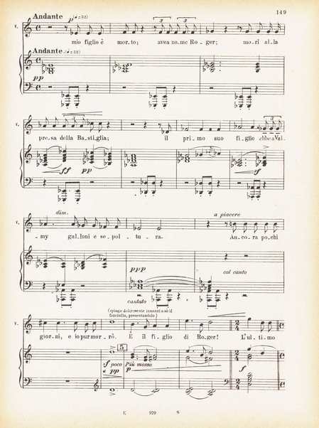 Andrea Chénier : dramma di ambiente storico in quattro quadri / di Luigi Illica ; \musica di! Umberto Giordano ; riduzione per canto e pianoforte di Amintore Galli