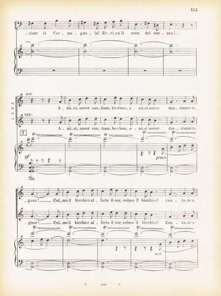 Andrea Chénier : dramma di ambiente storico in quattro quadri / di Luigi Illica ; \musica di! Umberto Giordano ; riduzione per canto e pianoforte di Amintore Galli