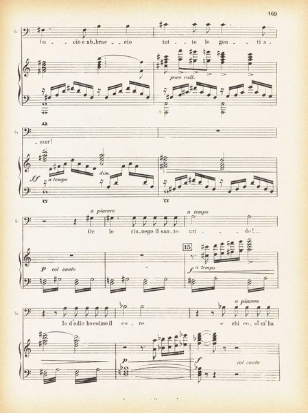 Andrea Chénier : dramma di ambiente storico in quattro quadri / di Luigi Illica ; \musica di! Umberto Giordano ; riduzione per canto e pianoforte di Amintore Galli