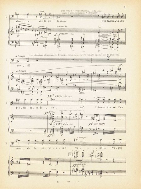 Andrea Chénier : dramma di ambiente storico in quattro quadri / di Luigi Illica ; \musica di! Umberto Giordano ; riduzione per canto e pianoforte di Amintore Galli