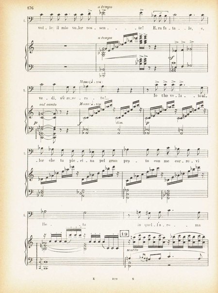 Andrea Chénier : dramma di ambiente storico in quattro quadri / di Luigi Illica ; \musica di! Umberto Giordano ; riduzione per canto e pianoforte di Amintore Galli