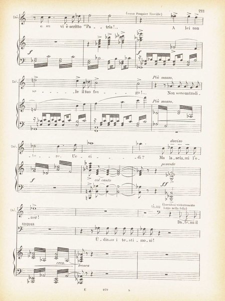 Andrea Chénier : dramma di ambiente storico in quattro quadri / di Luigi Illica ; \musica di! Umberto Giordano ; riduzione per canto e pianoforte di Amintore Galli