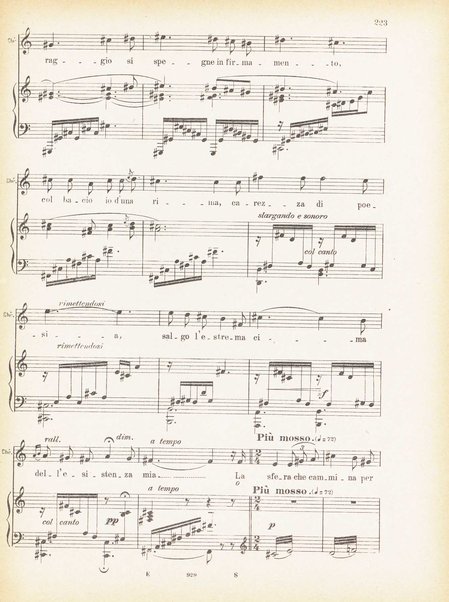 Andrea Chénier : dramma di ambiente storico in quattro quadri / di Luigi Illica ; \musica di! Umberto Giordano ; riduzione per canto e pianoforte di Amintore Galli