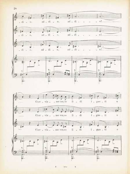 Andrea Chénier : dramma di ambiente storico in quattro quadri / di Luigi Illica ; \musica di! Umberto Giordano ; riduzione per canto e pianoforte di Amintore Galli