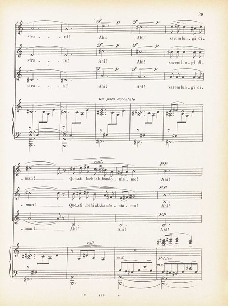Andrea Chénier : dramma di ambiente storico in quattro quadri / di Luigi Illica ; \musica di! Umberto Giordano ; riduzione per canto e pianoforte di Amintore Galli