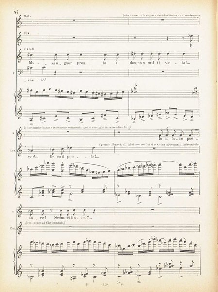 Andrea Chénier : dramma di ambiente storico in quattro quadri / di Luigi Illica ; \musica di! Umberto Giordano ; riduzione per canto e pianoforte di Amintore Galli