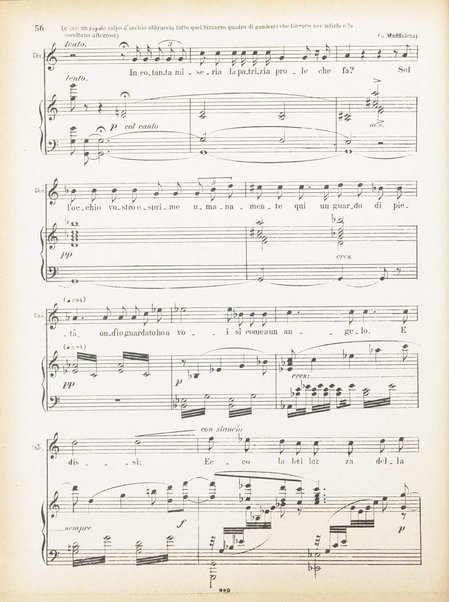 Andrea Chénier : dramma di ambiente storico in quattro quadri / di Luigi Illica ; \musica di! Umberto Giordano ; riduzione per canto e pianoforte di Amintore Galli