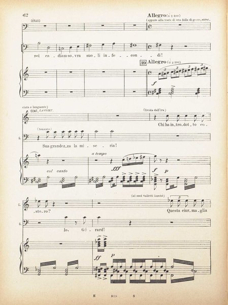 Andrea Chénier : dramma di ambiente storico in quattro quadri / di Luigi Illica ; \musica di! Umberto Giordano ; riduzione per canto e pianoforte di Amintore Galli