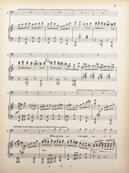 Andrea Chénier : dramma di ambiente storico in quattro quadri / di Luigi Illica ; \musica di! Umberto Giordano ; riduzione per canto e pianoforte di Amintore Galli