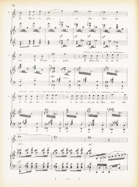Andrea Chénier : dramma di ambiente storico in quattro quadri / di Luigi Illica ; \musica di! Umberto Giordano ; riduzione per canto e pianoforte di Amintore Galli