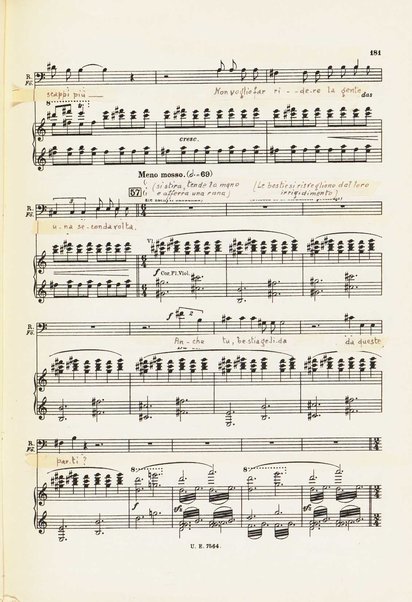 Das schlaue Füchslein : Oper in drei Akten nach Těsnohlídeks Novelle / von Leo Janáček ; Klavierauszug mit Singstimmen [von] Břetislav Bakala ; für die deutsch Bühne bearbeitet von Max Brod