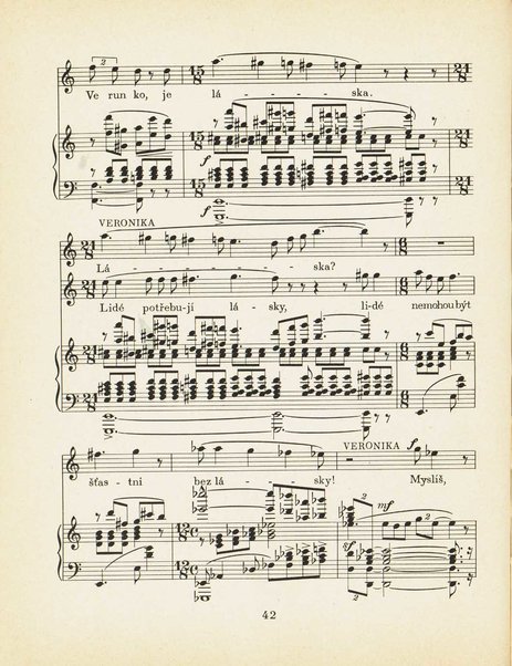 Veronika : výňatky ze zpěvohry / Rafael Kubelík