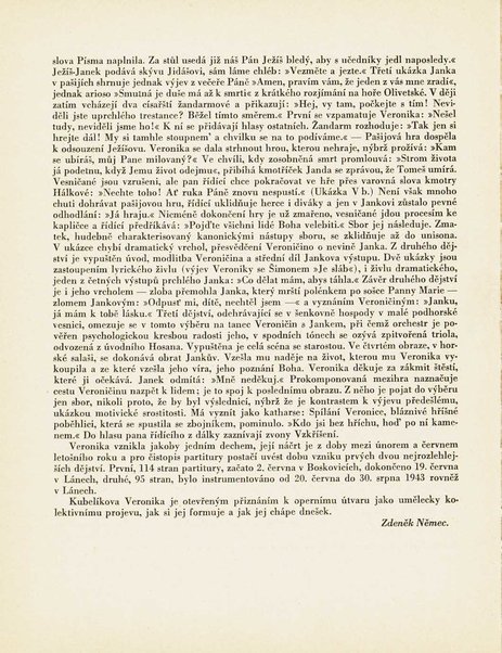 Veronika : výňatky ze zpěvohry / Rafael Kubelík