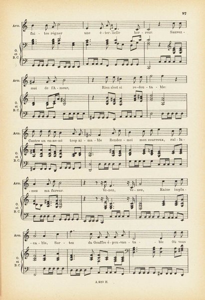 Armide : tragédie en cinq actes / J.-B. de Lully ; réduction pour chant et piano d'après la partition d'orchestre originale par Frank Martin ; préface de Henry Prunières