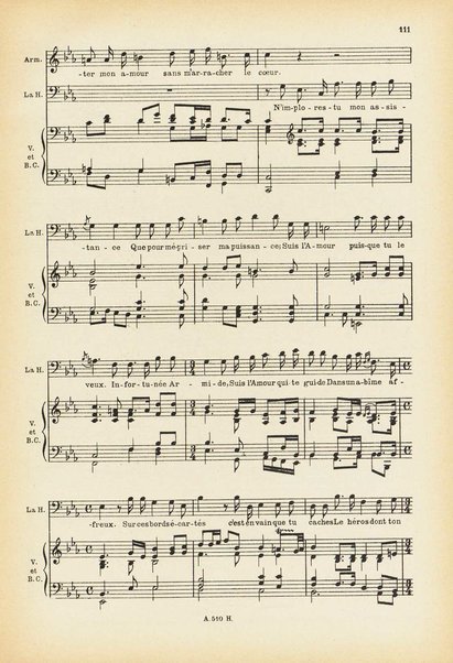 Armide : tragédie en cinq actes / J.-B. de Lully ; réduction pour chant et piano d'après la partition d'orchestre originale par Frank Martin ; préface de Henry Prunières