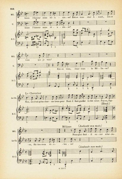 Armide : tragédie en cinq actes / J.-B. de Lully ; réduction pour chant et piano d'après la partition d'orchestre originale par Frank Martin ; préface de Henry Prunières