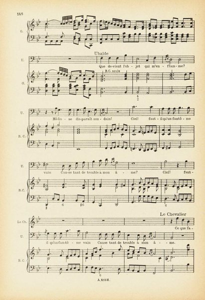 Armide : tragédie en cinq actes / J.-B. de Lully ; réduction pour chant et piano d'après la partition d'orchestre originale par Frank Martin ; préface de Henry Prunières