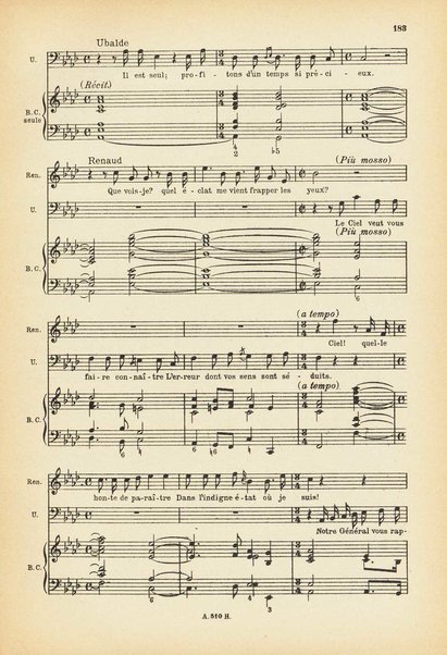 Armide : tragédie en cinq actes / J.-B. de Lully ; réduction pour chant et piano d'après la partition d'orchestre originale par Frank Martin ; préface de Henry Prunières