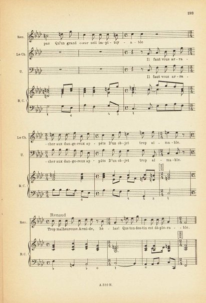 Armide : tragédie en cinq actes / J.-B. de Lully ; réduction pour chant et piano d'après la partition d'orchestre originale par Frank Martin ; préface de Henry Prunières