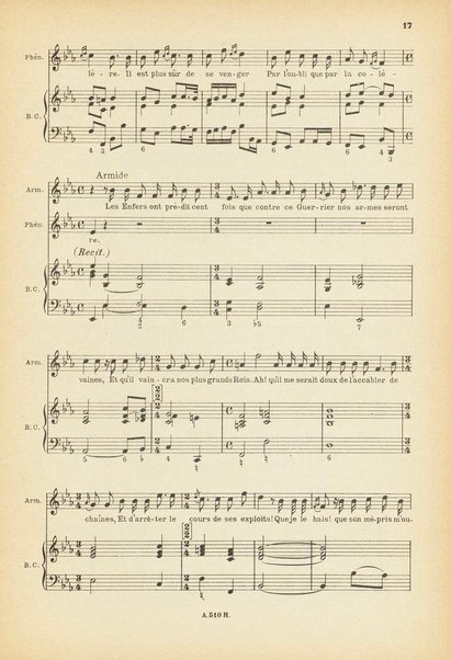 Armide : tragédie en cinq actes / J.-B. de Lully ; réduction pour chant et piano d'après la partition d'orchestre originale par Frank Martin ; préface de Henry Prunières