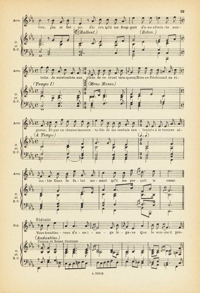 Armide : tragédie en cinq actes / J.-B. de Lully ; réduction pour chant et piano d'après la partition d'orchestre originale par Frank Martin ; préface de Henry Prunières
