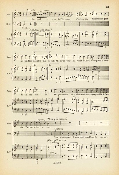 Armide : tragédie en cinq actes / J.-B. de Lully ; réduction pour chant et piano d'après la partition d'orchestre originale par Frank Martin ; préface de Henry Prunières