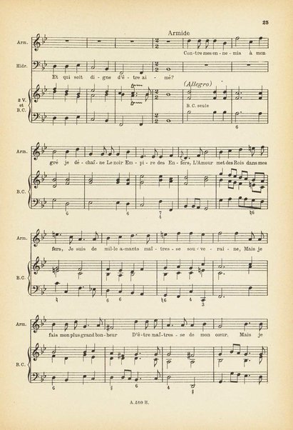 Armide : tragédie en cinq actes / J.-B. de Lully ; réduction pour chant et piano d'après la partition d'orchestre originale par Frank Martin ; préface de Henry Prunières