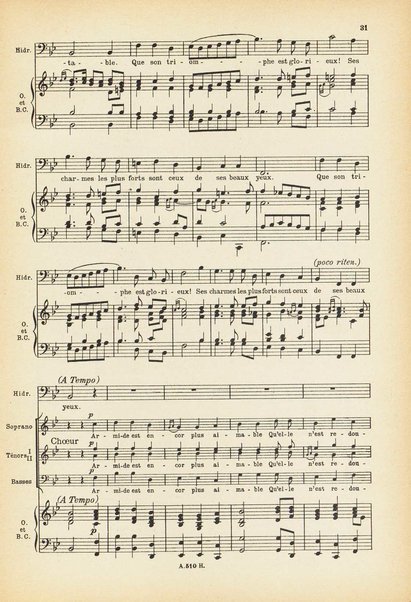 Armide : tragédie en cinq actes / J.-B. de Lully ; réduction pour chant et piano d'après la partition d'orchestre originale par Frank Martin ; préface de Henry Prunières