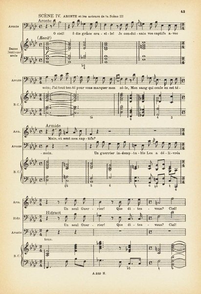 Armide : tragédie en cinq actes / J.-B. de Lully ; réduction pour chant et piano d'après la partition d'orchestre originale par Frank Martin ; préface de Henry Prunières