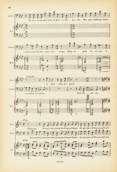 Armide : tragédie en cinq actes / J.-B. de Lully ; réduction pour chant et piano d'après la partition d'orchestre originale par Frank Martin ; préface de Henry Prunières