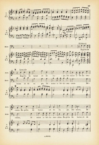 Armide : tragédie en cinq actes / J.-B. de Lully ; réduction pour chant et piano d'après la partition d'orchestre originale par Frank Martin ; préface de Henry Prunières