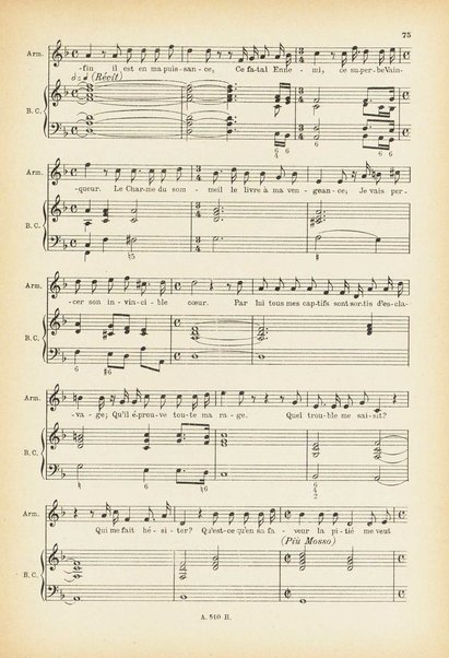 Armide : tragédie en cinq actes / J.-B. de Lully ; réduction pour chant et piano d'après la partition d'orchestre originale par Frank Martin ; préface de Henry Prunières