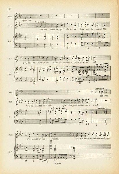 Armide : tragédie en cinq actes / J.-B. de Lully ; réduction pour chant et piano d'après la partition d'orchestre originale par Frank Martin ; préface de Henry Prunières