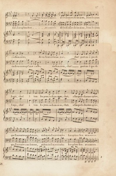 Le vampire : opéra en 4 actes / traduction française de J. Ramoux ; musique de H. Marschner