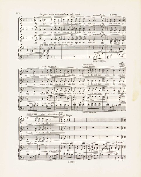 Parisina : tragedia lirica in quattro atti di Gabriele D'Annunzio / musicata da Pietro Mascagni ; riduzione per canto e pianoforte