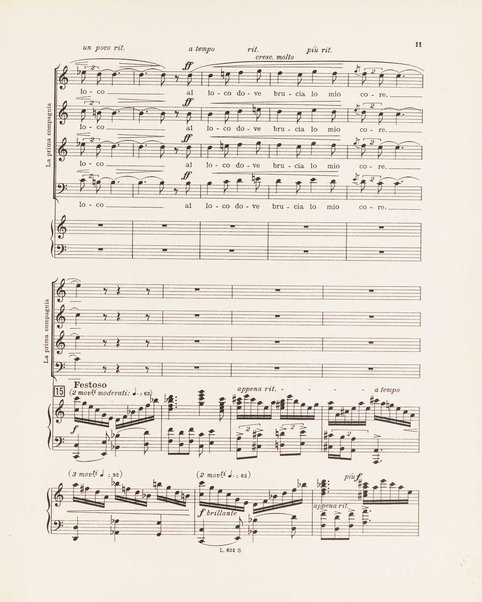 Parisina : tragedia lirica in quattro atti di Gabriele D'Annunzio / musicata da Pietro Mascagni ; riduzione per canto e pianoforte