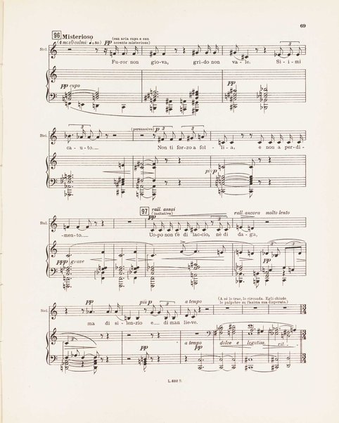 Parisina : tragedia lirica in quattro atti di Gabriele D'Annunzio / musicata da Pietro Mascagni ; riduzione per canto e pianoforte