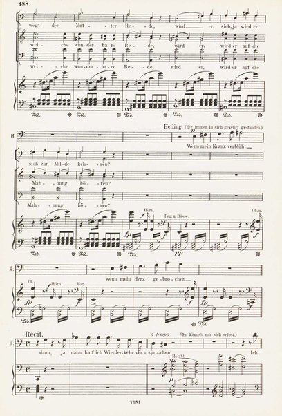 Hans Heiling : romantische Oper / von Eduard Devrient ; componirt von Heinrich Marschner ; Klavierauszug von Gustav F. Kogel