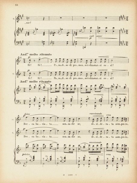 Sì : operetta in 3 atti / di Carlo Lombardo (versi di Lombardo e Franci) ; musica di Pietro Mascagni