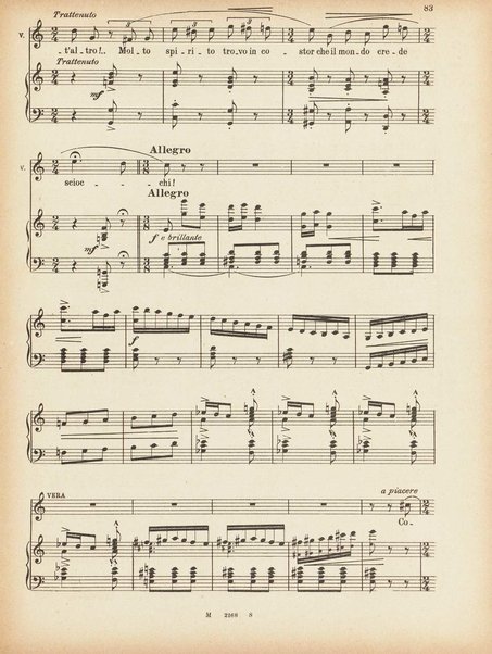 Sì : operetta in 3 atti / di Carlo Lombardo (versi di Lombardo e Franci) ; musica di Pietro Mascagni