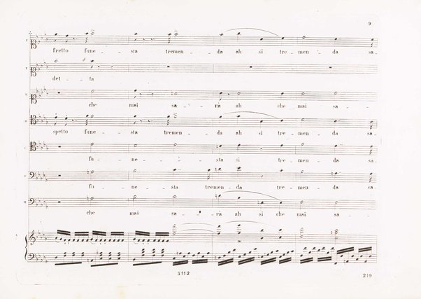 Il bravo : melodramma tragico in tre atti di G. Rossi / rappresentato il 9 marzo 1839 in Milano ... con musica del Mº S. Mercadante
