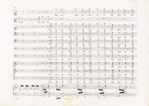 Il bravo : melodramma tragico in tre atti di G. Rossi / rappresentato il 9 marzo 1839 in Milano ... con musica del Mº S. Mercadante