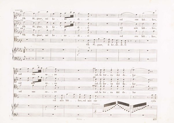 Il bravo : melodramma tragico in tre atti di G. Rossi / rappresentato il 9 marzo 1839 in Milano ... con musica del Mº S. Mercadante